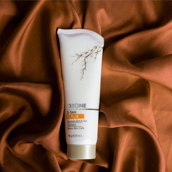 OZONE D-TEN SCRUB REMOVES DIET & TEN EXFOLIATES RENEW SKIN CELLS