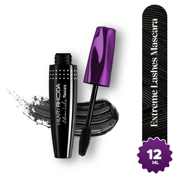 HILARYRHODA extreme lashes mascara volumeising curling lengthning net Qty.;12 ml