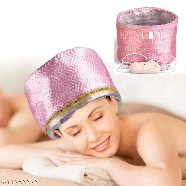 New Hair Spa Cap - Hair Thermal Head Spa Cap Treatment with Beauty Steamer Nourishing Heating Cap,