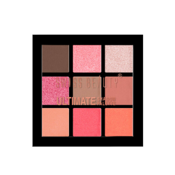 Swiss Beauty Chrome and matte eyeshadow shade no.2