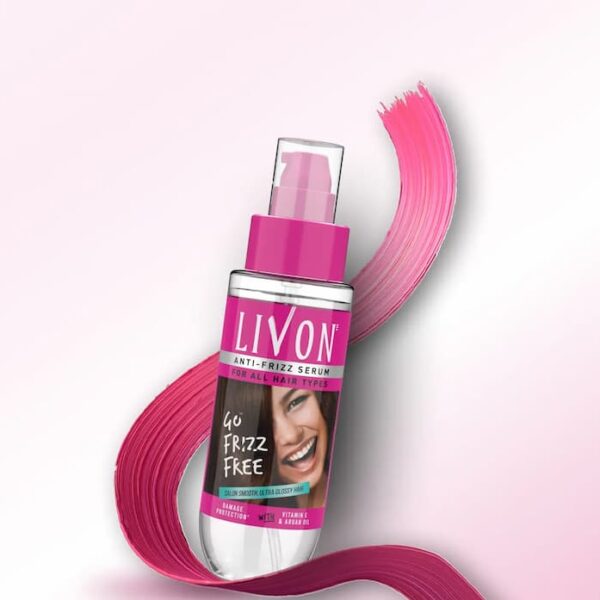 LIVON ANTI FRIZZ SERUM FOR ALL HAIR TYPERS