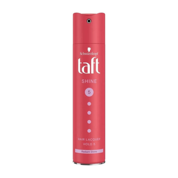 SCHWARZKOPF TAFT SHINE HAIR SPRAY HAPTIQ  SYSTEM SHINE